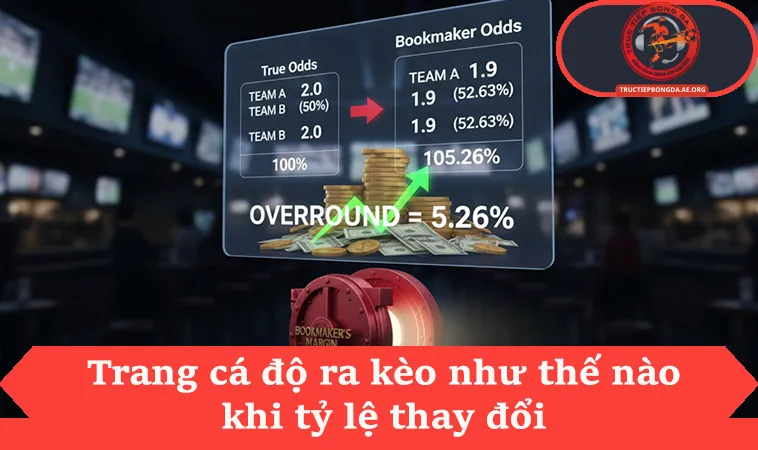 Trang cá độ ra kèo như thế nào khi tỷ lệ thay đổi