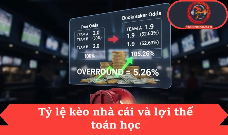 Tỷ lệ kèo nhà cái và lợi thế toán học