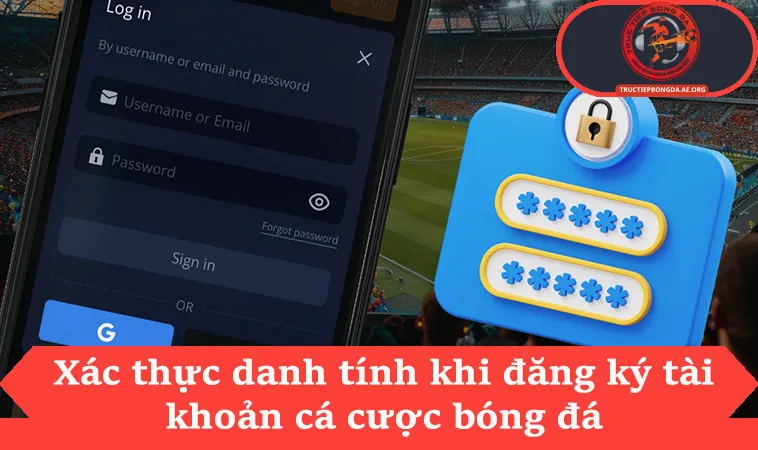 Xác thực danh tính khi đăng ký tài khoản cá cược bóng đá